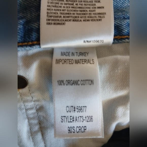 Agolde Classic Denim Distressed Jeans.Size 27 - Picture 5 of 7